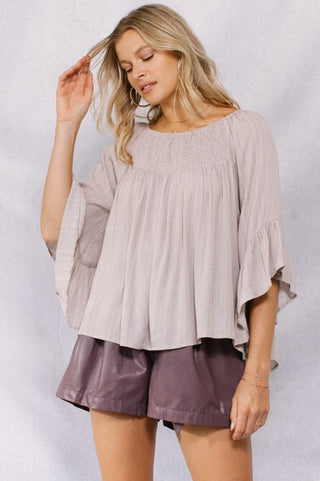 Off the Shoulder Woven Top