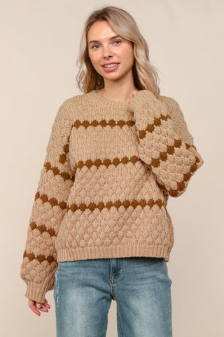 Classic Striped Knit Sweater