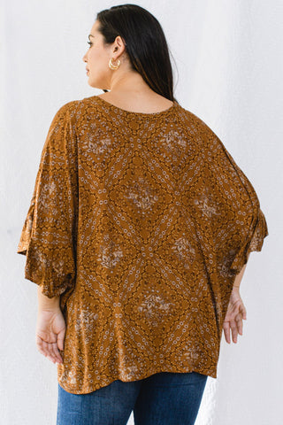 Butterscotch Oversized Top