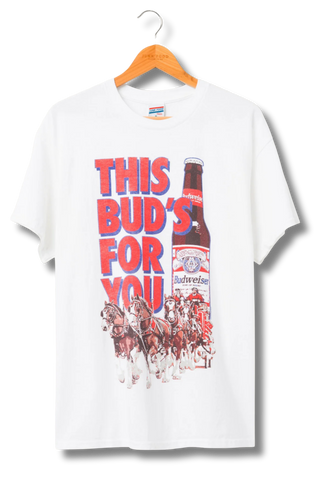 Junk Food Graphic Tee: This Bud's For You