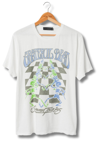 Junk Food Grateful Dead Checkers Vintage Tee