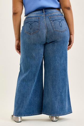Judy Blue High Waisted Palazzo Jeans