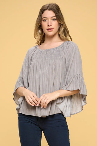 Off the Shoulder Woven Top