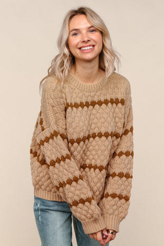 Classic Striped Knit Sweater