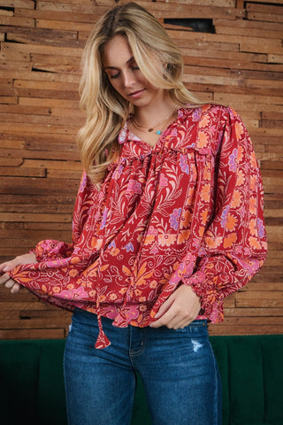 Floral Printed Blouse
