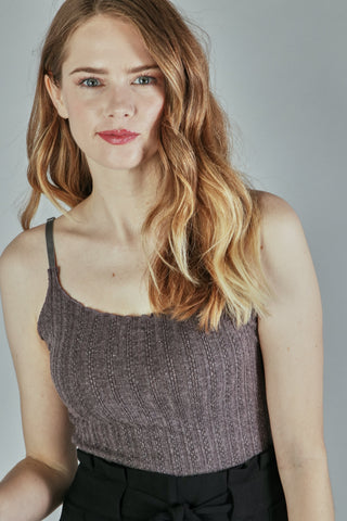Soft Stretch Knit Sleeveless Cami
