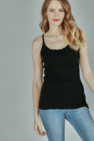 Soft Stretch Knit Sleeveless Cami