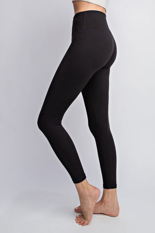 Two Line Yoga Stitch Full Length Leggings