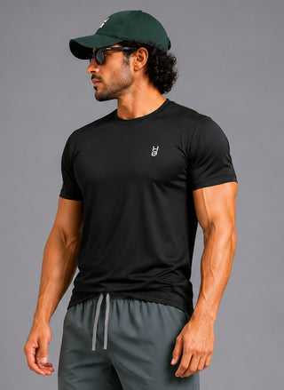 Hawk's Bay Mens Metal Vent Tech Short-Sleeve Performance Shirt