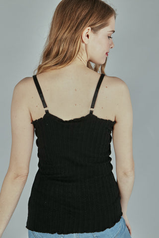 Soft Stretch Knit Sleeveless Cami