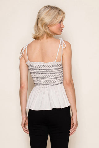 Sleeveless Solid Knit Top