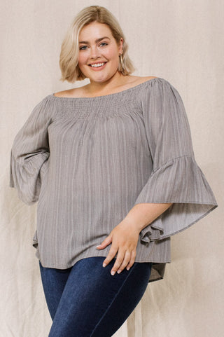 Off the Shoulder Woven Top