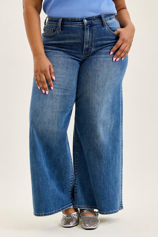Judy Blue High Waisted Palazzo Jeans