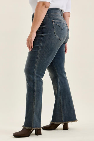 Judy Blue High Waisted Daisy Bootcut Jeans