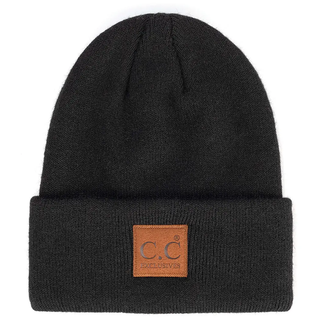 Unisex Heather Knit Classic Beanie Hat