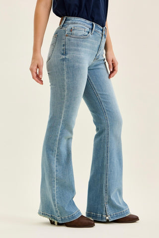 Judy Blue Mid Rise Flare Jeans