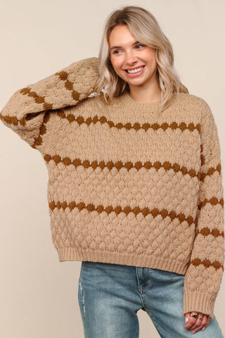 Classic Striped Knit Sweater