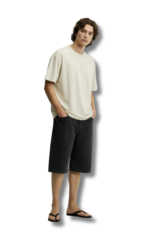 Hawk's Bay Washed Knit Short Sleeve Crew Neck T-Shirt