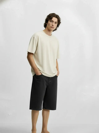 Hawk's Bay Washed Knit Short Sleeve Crew Neck T-Shirt