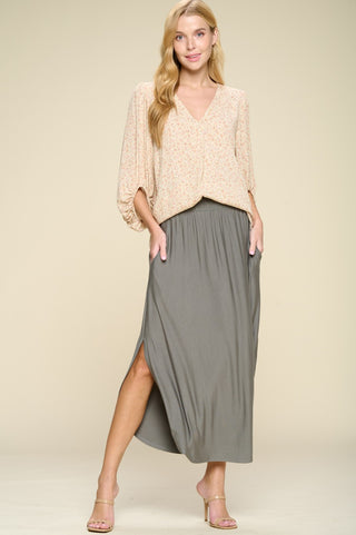 Floral Printed Woven Top