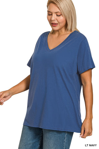 Boyfriend V Neck Tee Shirt