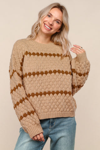 Classic Striped Knit Sweater