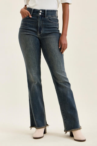 Judy Blue High Waisted Daisy Bootcut Jeans