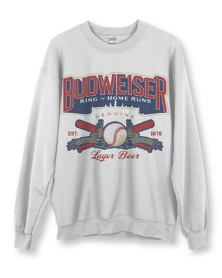 Budweiser King of Homeruns Flea Market Fleece