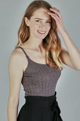 Soft Stretch Knit Sleeveless Cami