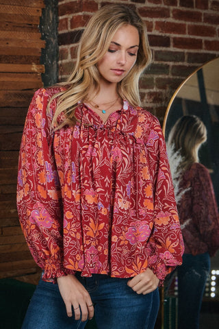 Floral Printed Blouse