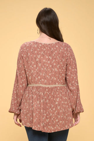 Lace V-Neck Top