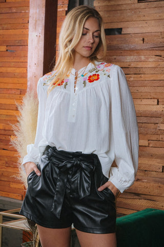 Textured Solid Long Sleeve