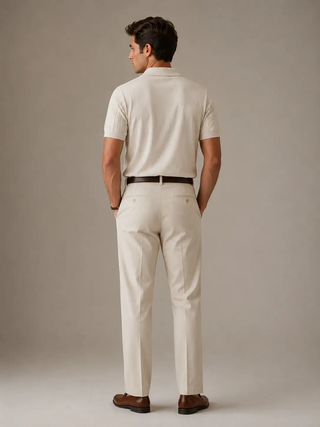 Hawk's Bay Men's Textured Polo