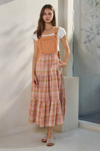 Denim Overall Dress