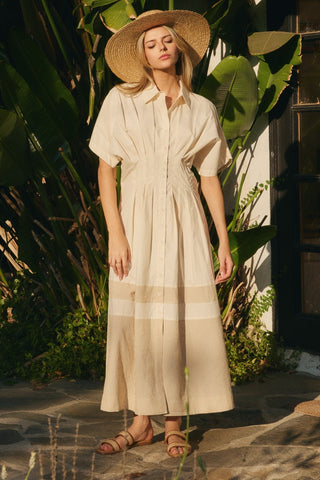 Short Sleeve Shirt Dress